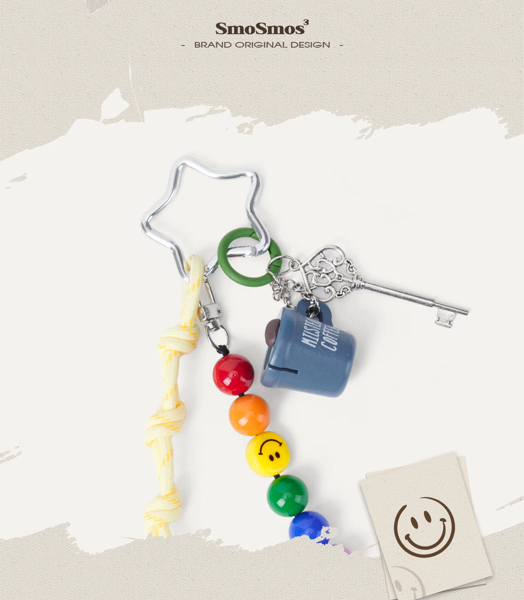 SmoSmos Pajamas Bear Plush Doll Pendant
