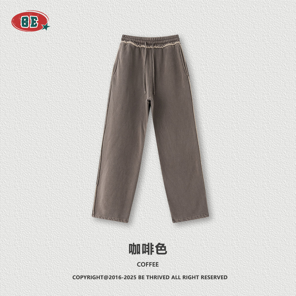 BE Retro Fleece Straight Trousers