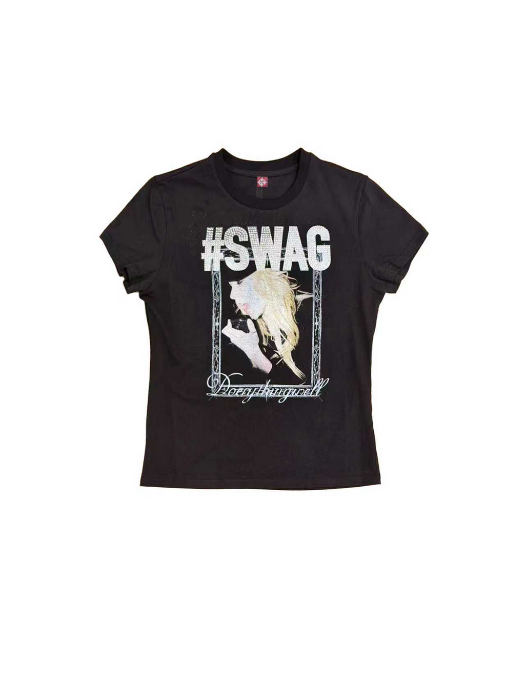 DETW Retro Hot Drill Front Shoulder Slim Tee