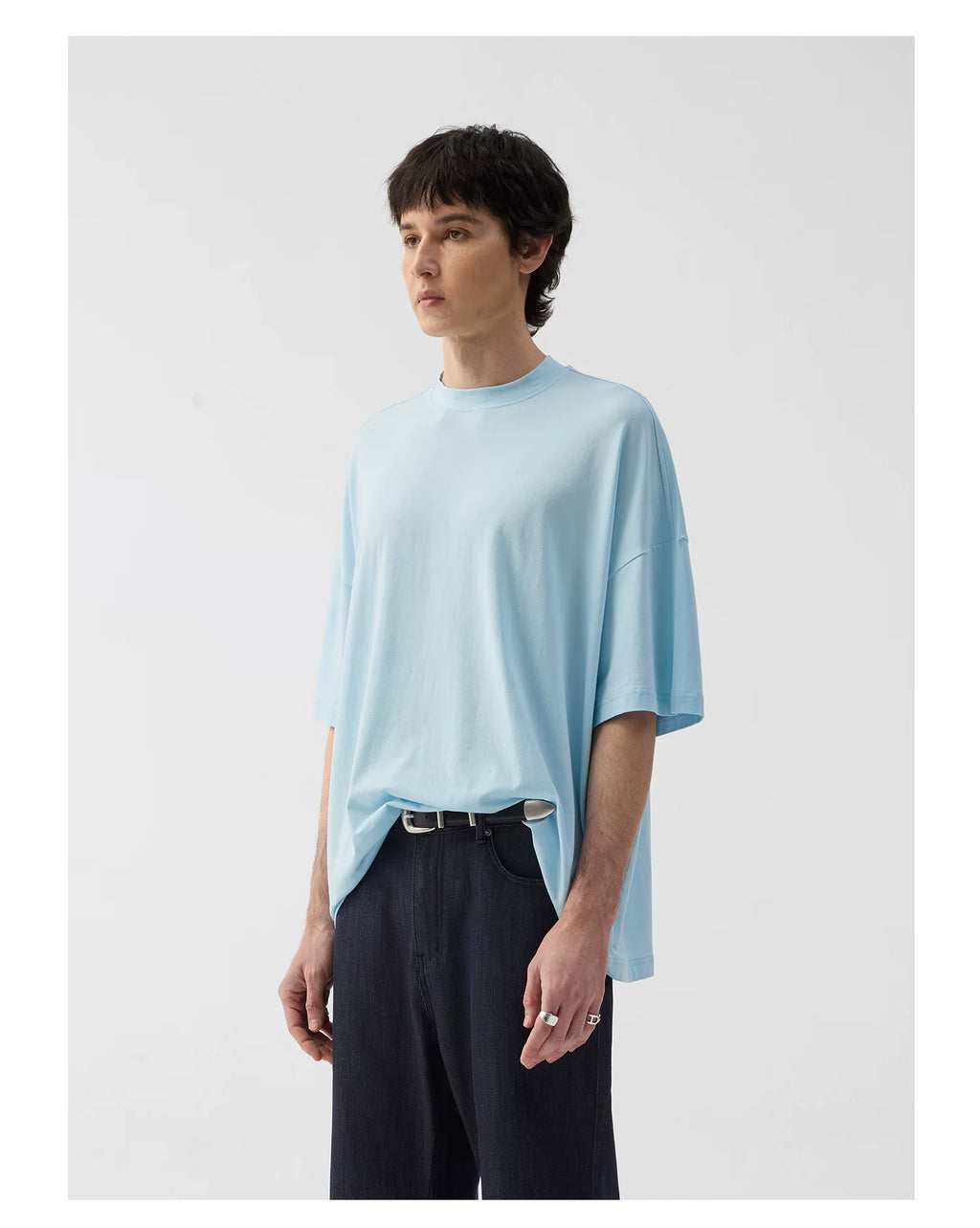 TERRAINCOGNITA Versatile Crew Neck Skin-friendly Casual Tee
