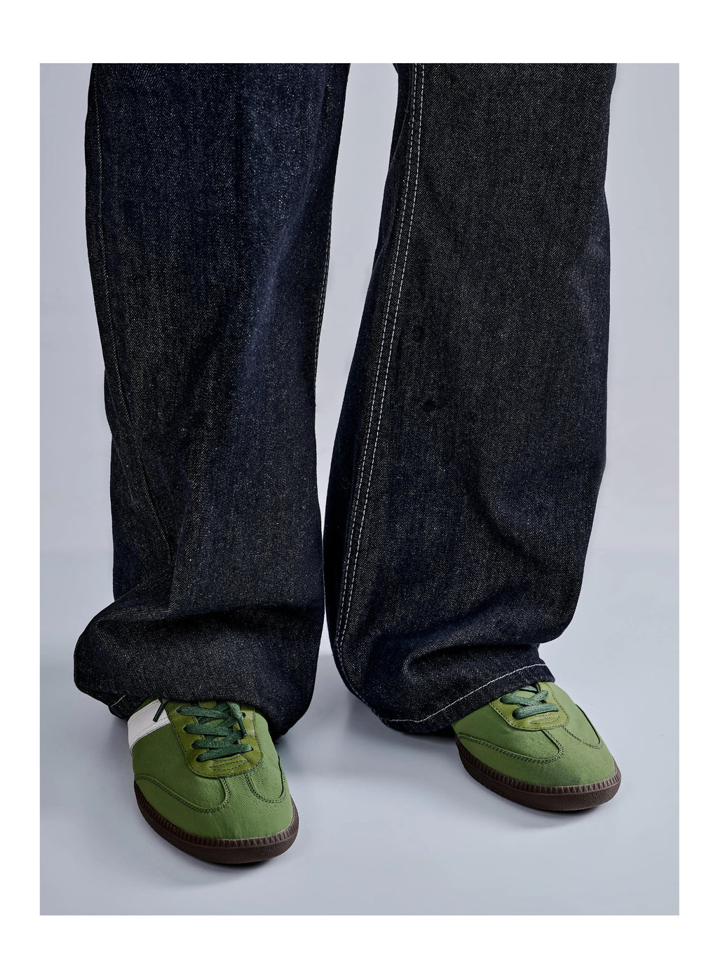 TERRAKOO Versatile Niche Leather Flat-bottomed Casual Training Shoes