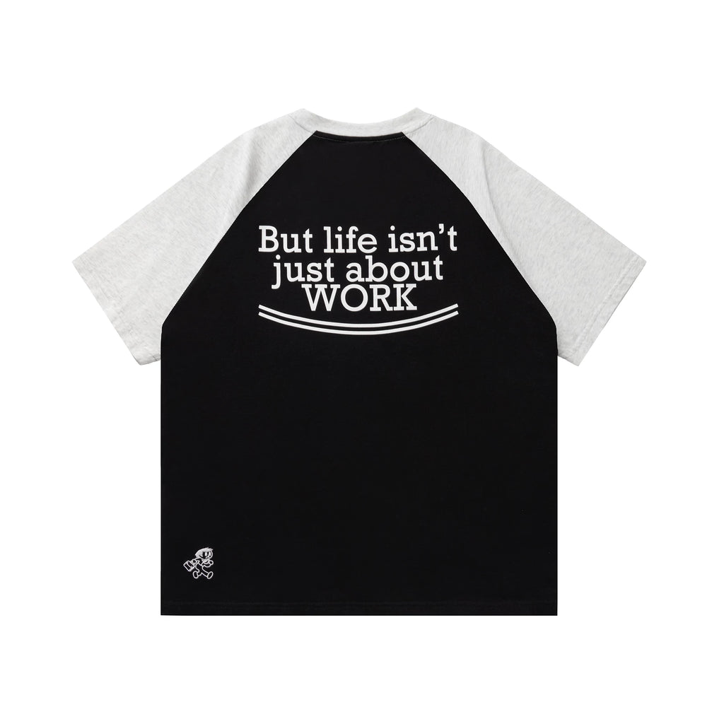 BENT IDEA Shoulder Casual Versatile Tee