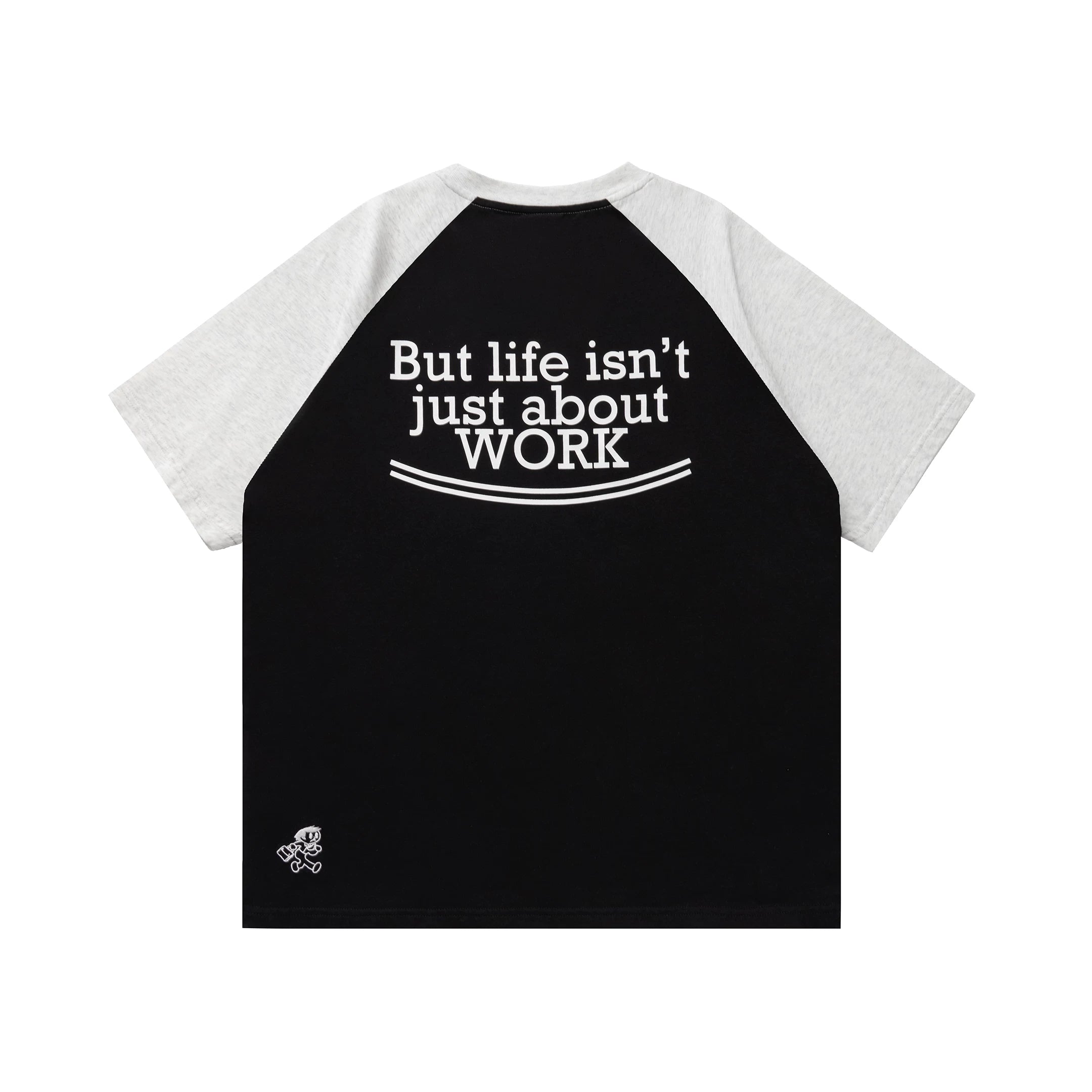 BENT IDEA Shoulder Casual Versatile Tee