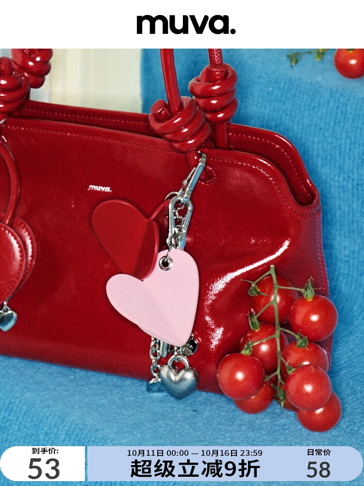 MUVA Page-turning Love Tag Exquisite Bag