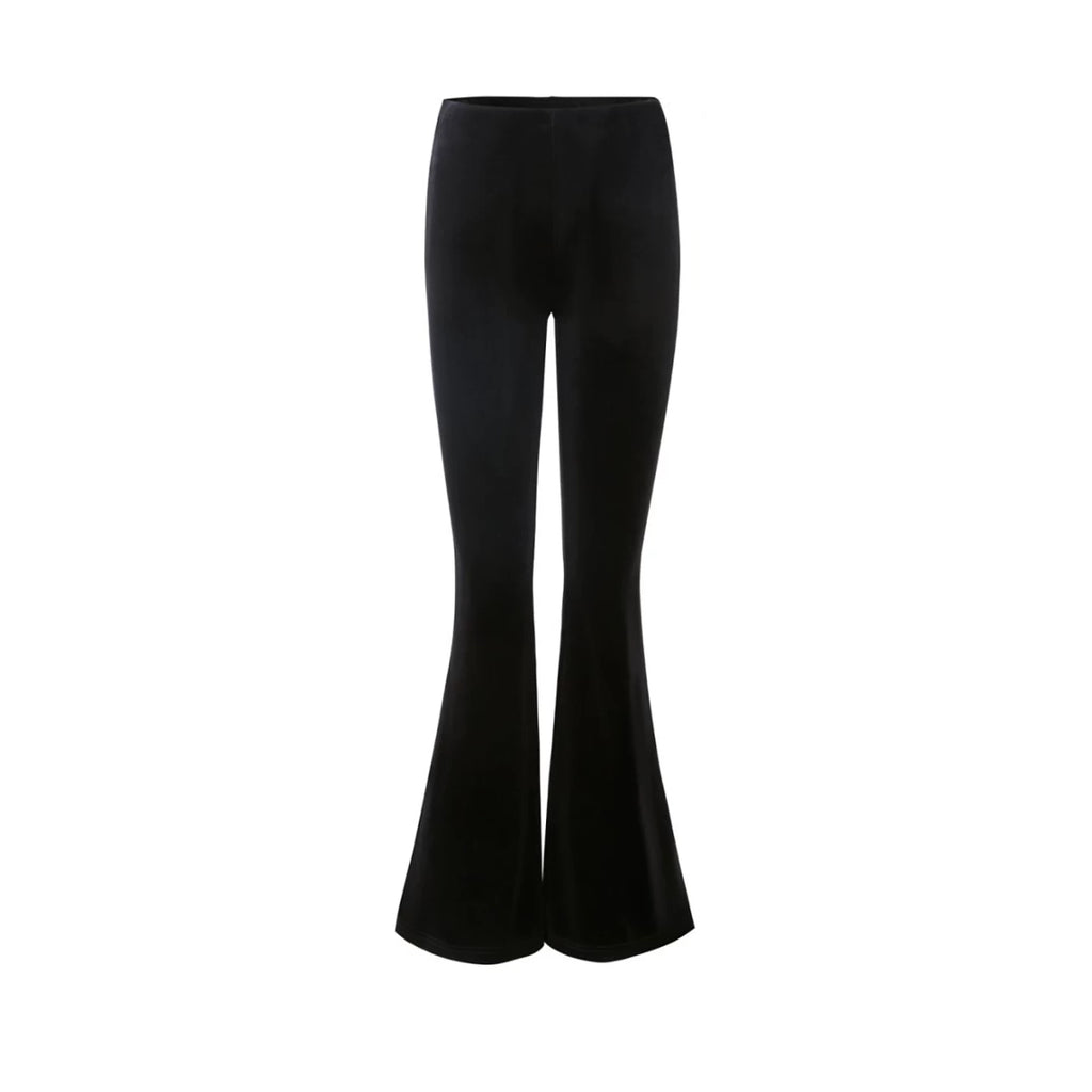 Avenement Velvet Stitching Mesh Casual Suit