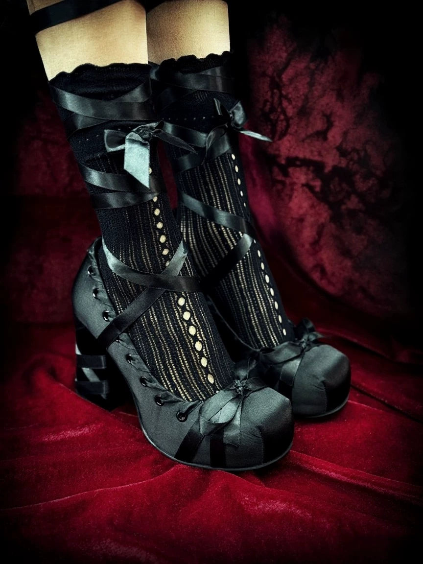 Dollybae Satin Heightened Heels