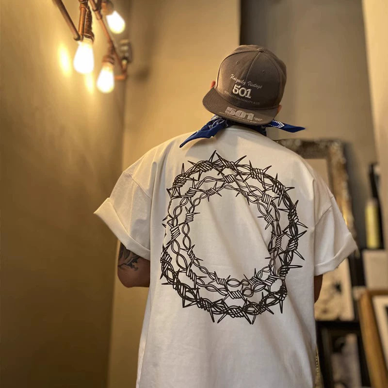 Wang Youbing Studio! Chains 220g 100% Cotton Tee