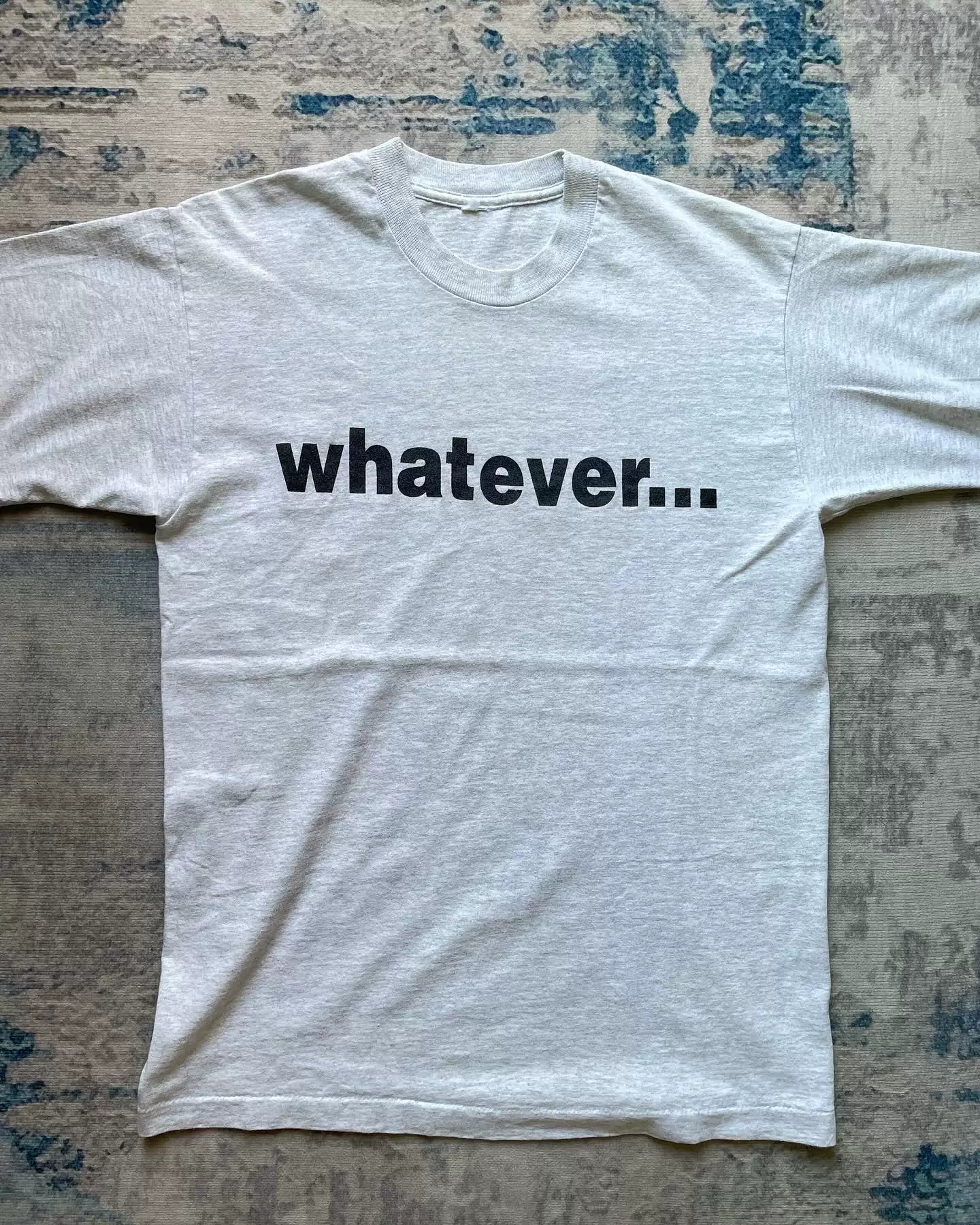Wang Youbing Lazy Minimalist Loose Tee