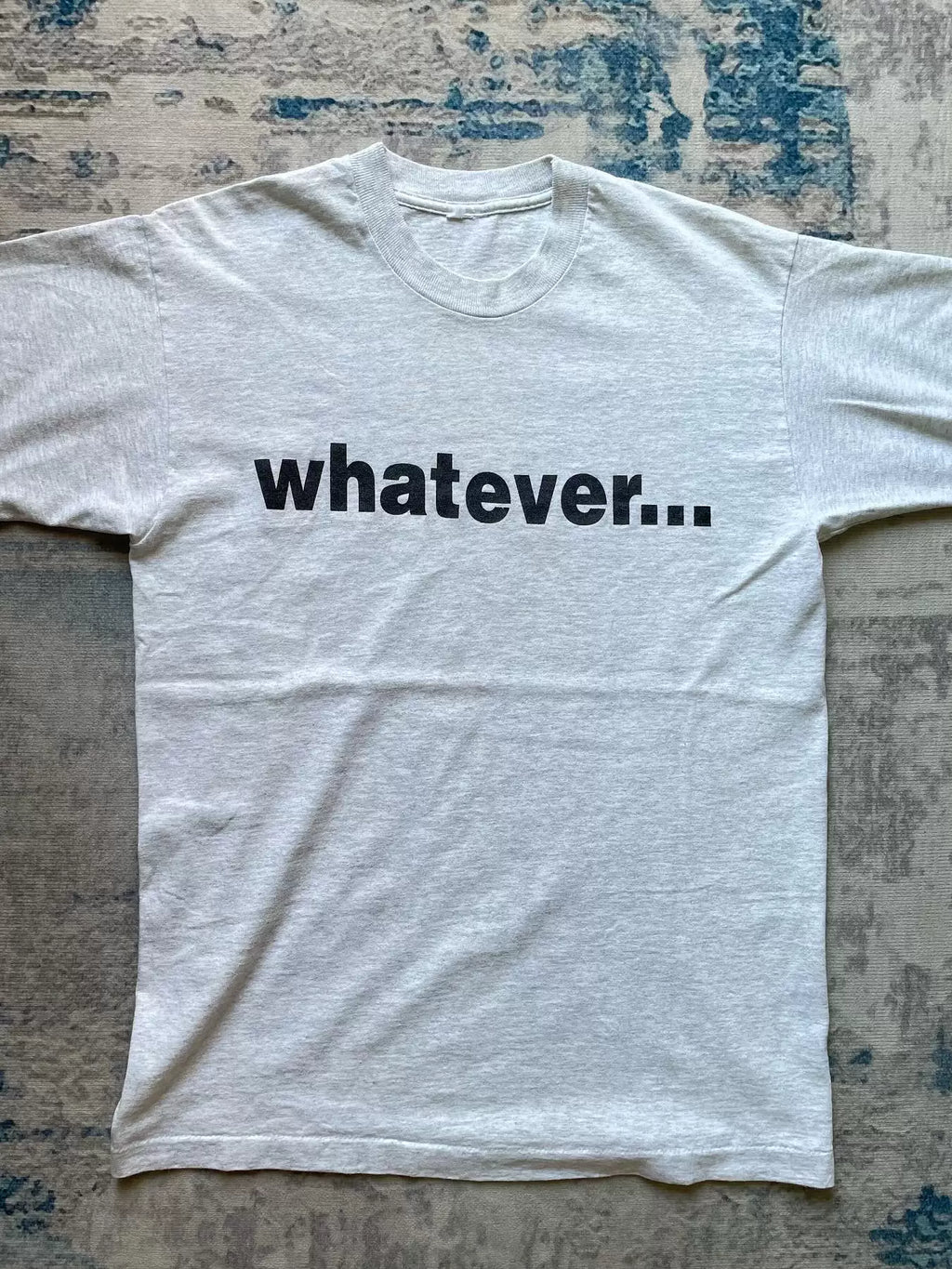 Wang Youbing Lazy Minimalist Loose Tee