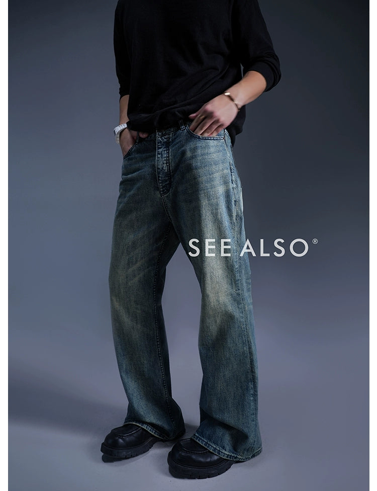 SEE ALSO Straight-leg Denim Trousers