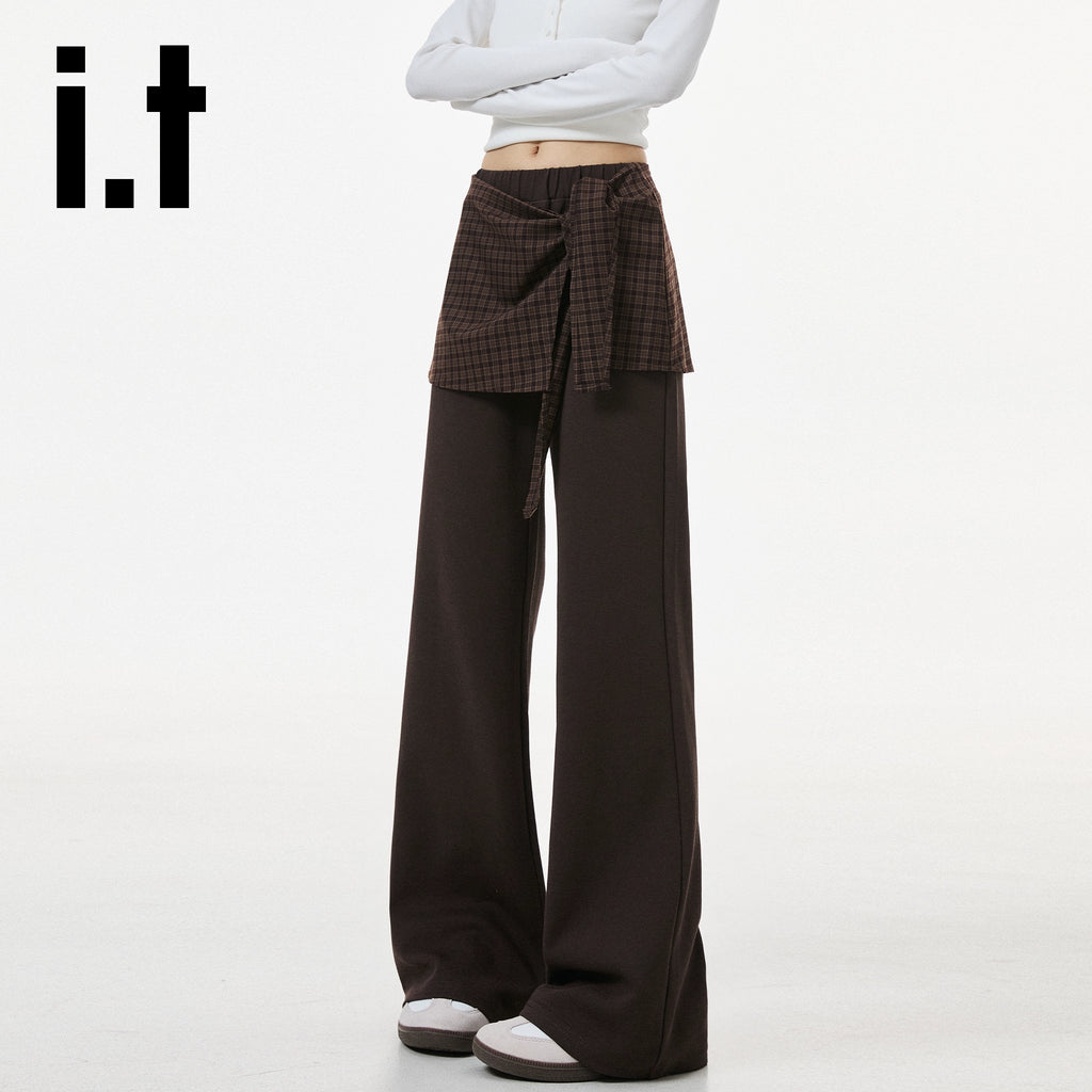 IT: CHOCOOLATE Plaid Fart Curtain Pants