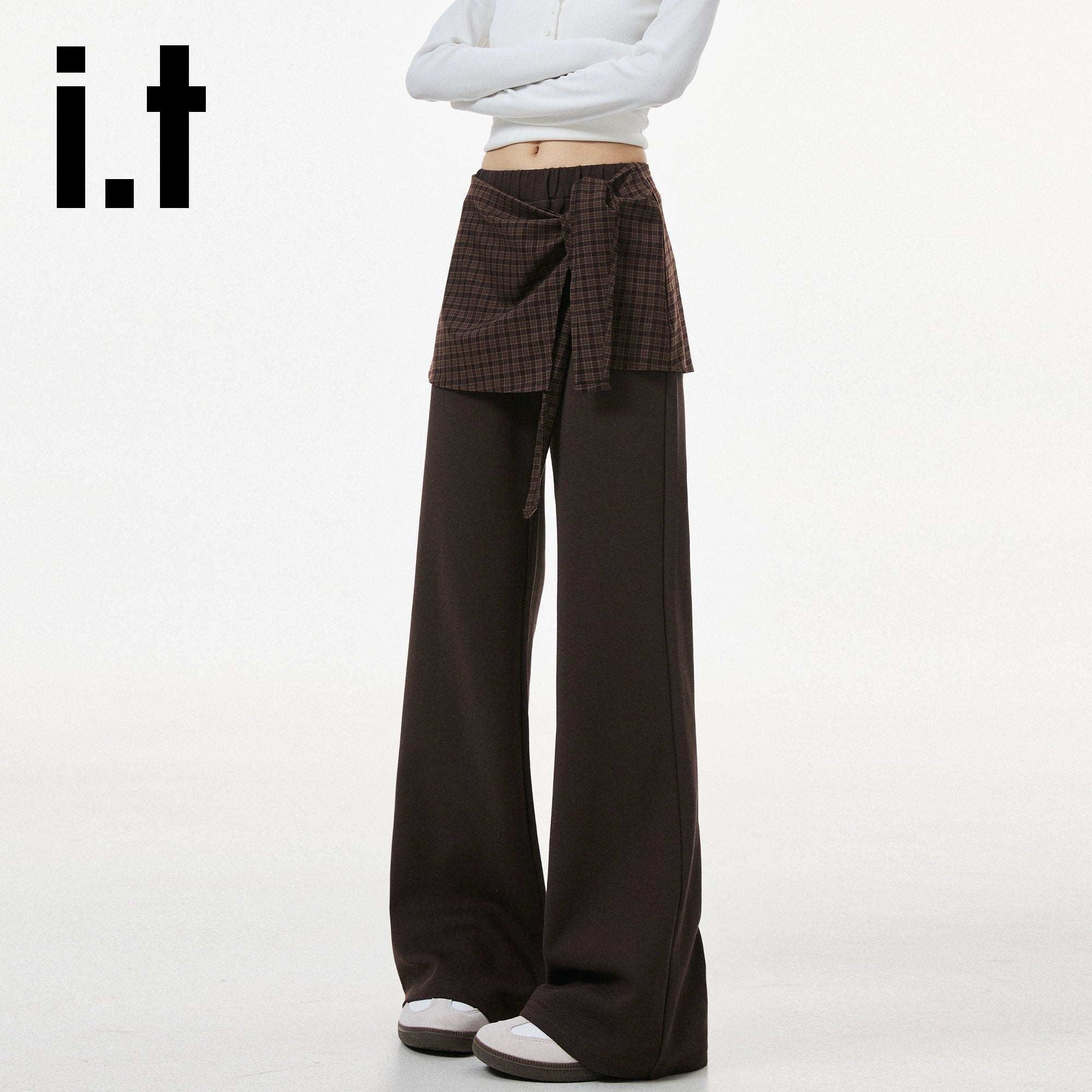 IT: CHOCOOLATE Plaid Fart Curtain Pants