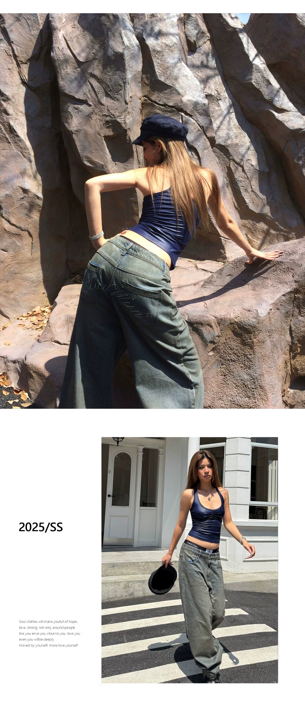 Audwyn Hot Diamond Dirty Old Jeans