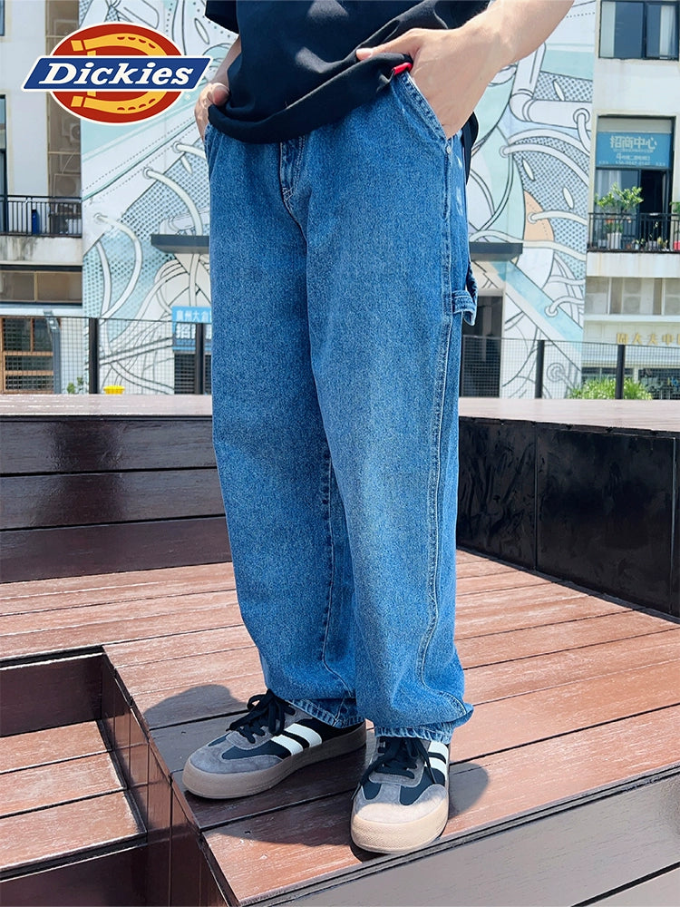 Dickies Straight Denim Multi-Pocket Overalls