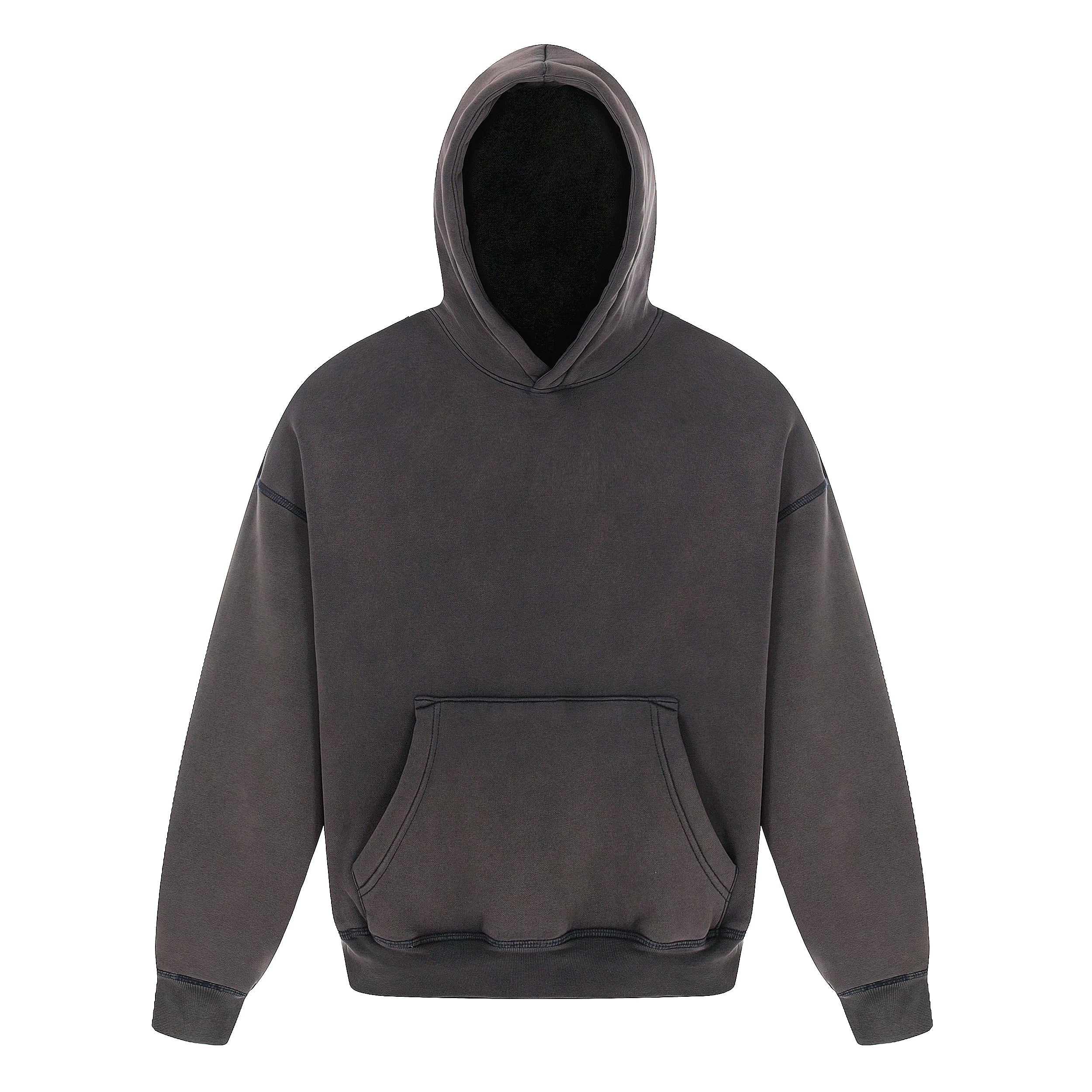 MMBBT Washed Old Fleece Heavy Hooded Sweater