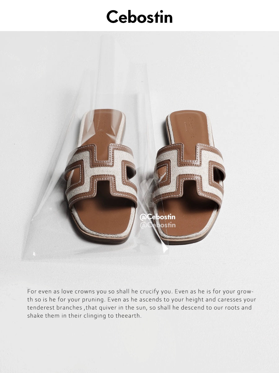 Cebostin Casual Versatile Flat Sandals