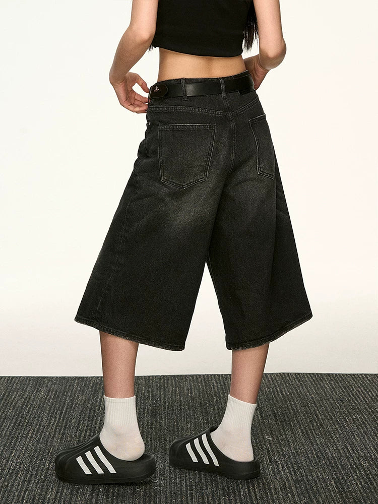 Aaisup Loose Straight Versatile Skinny Wide Leg Pants