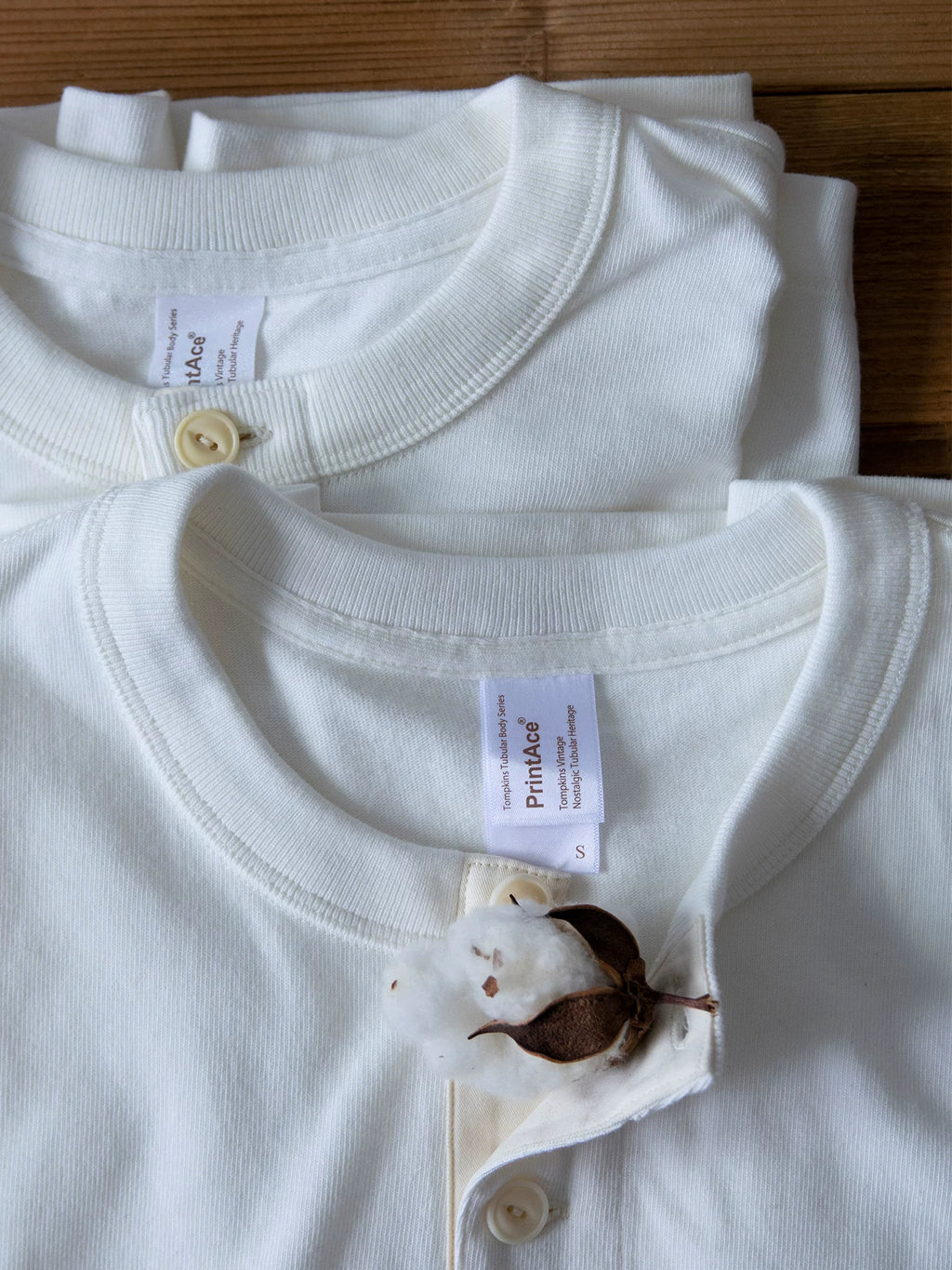 Akkad Kuti Vintage Henry Collar Loose Tee