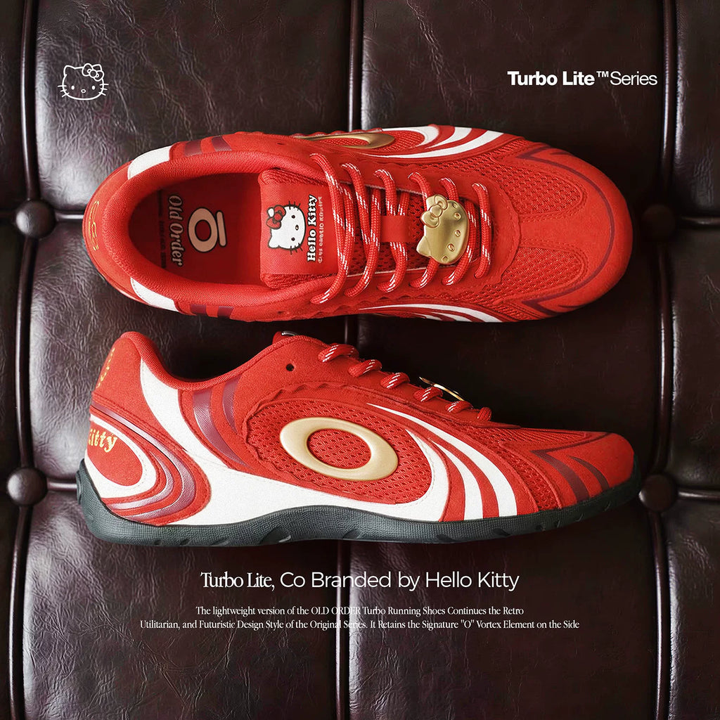 OLDORDER Hello Kitty Joint Flat-bottomed German Training Shoes