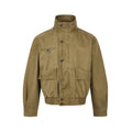 (Clearance) MADEEXTREME Vintage Turtleneck Neutral Loose Denim Jacket