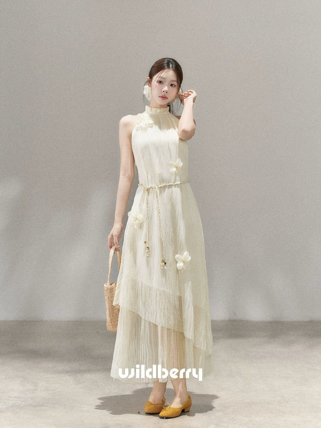 Wildberry Waist Sleeveless Dress