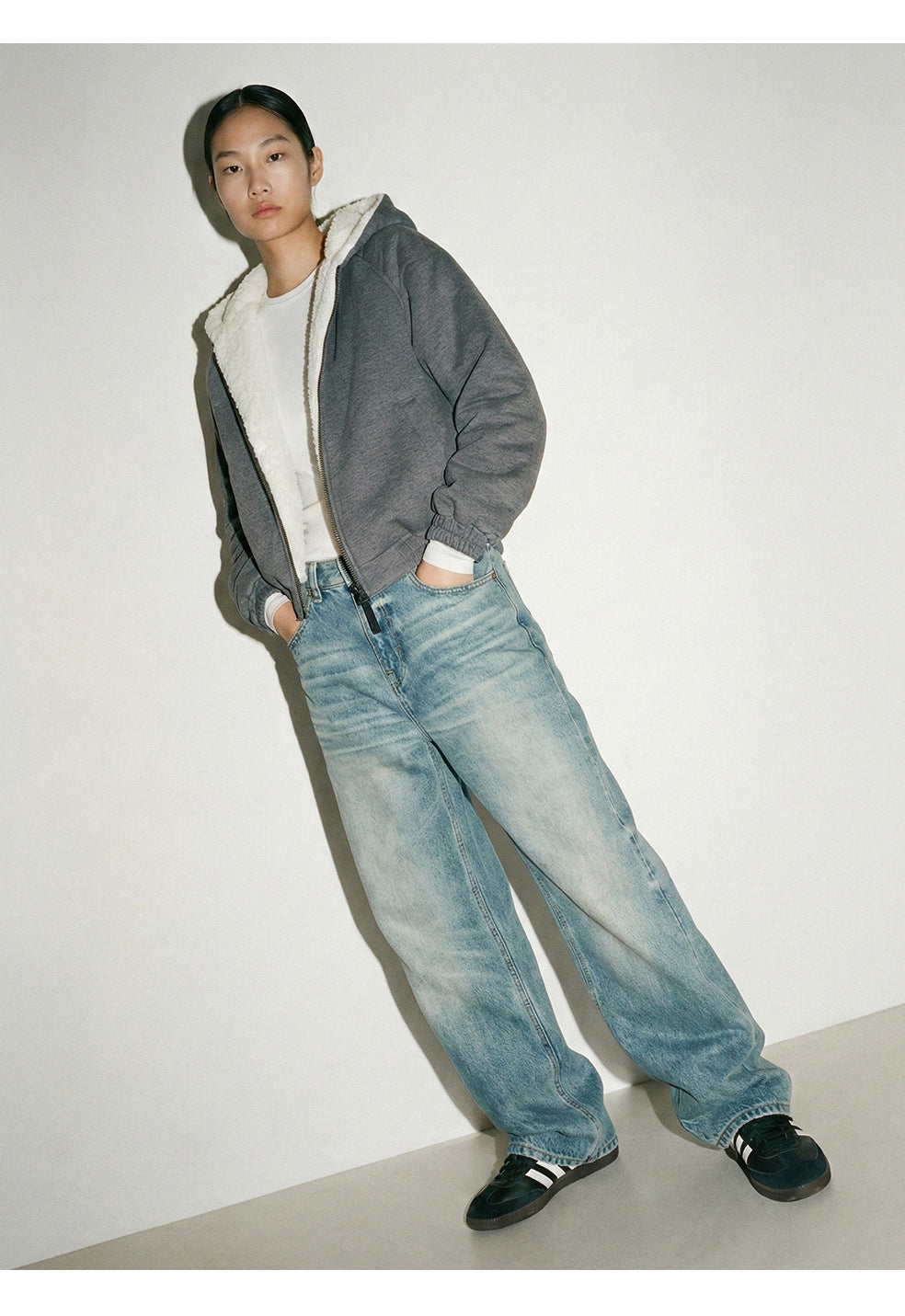 MADEEXTREME Vintage Loose Casual Straight Jeans