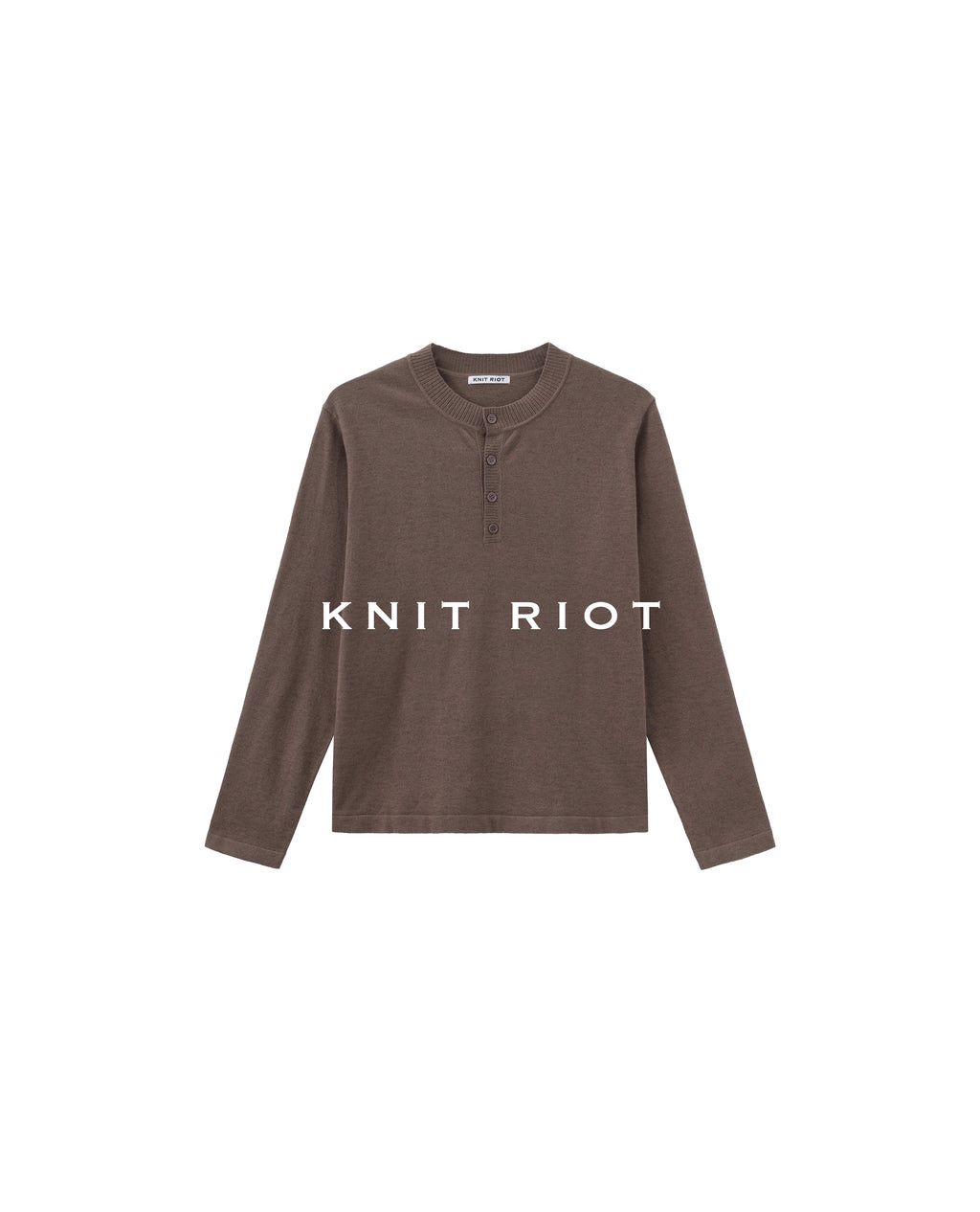KNITRIOT Simple Skin-friendly Bottoming Long-sleeved Knitted Sweater