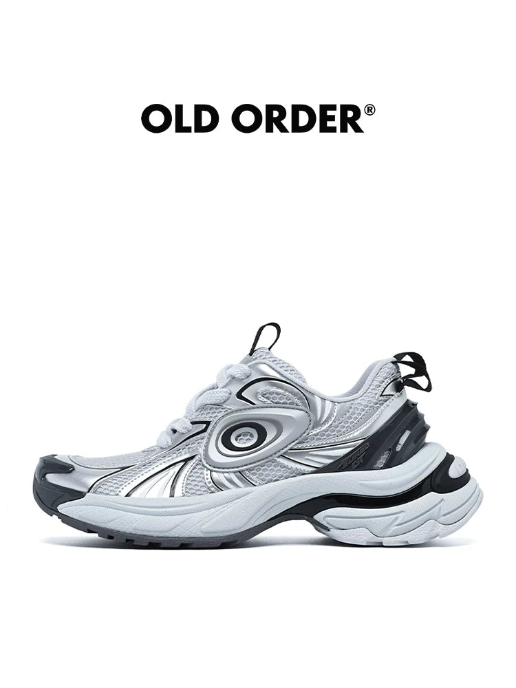OLDORDER Retro Platform Heightening Versatile Casual Shoes