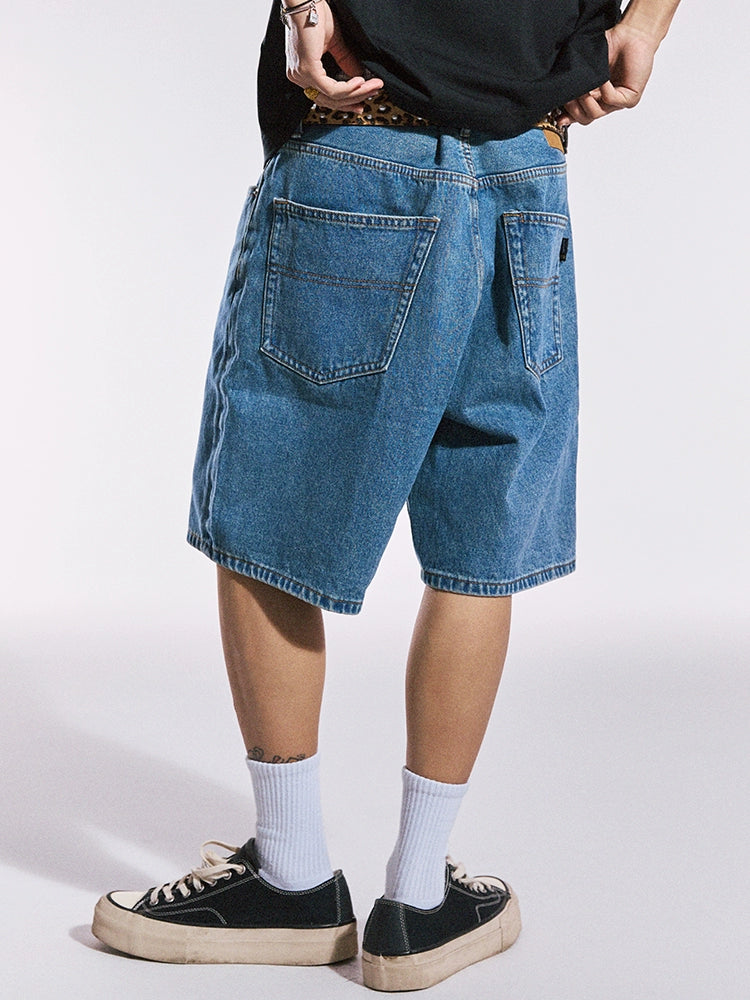 Remedy Retro Washed Denim Shorts