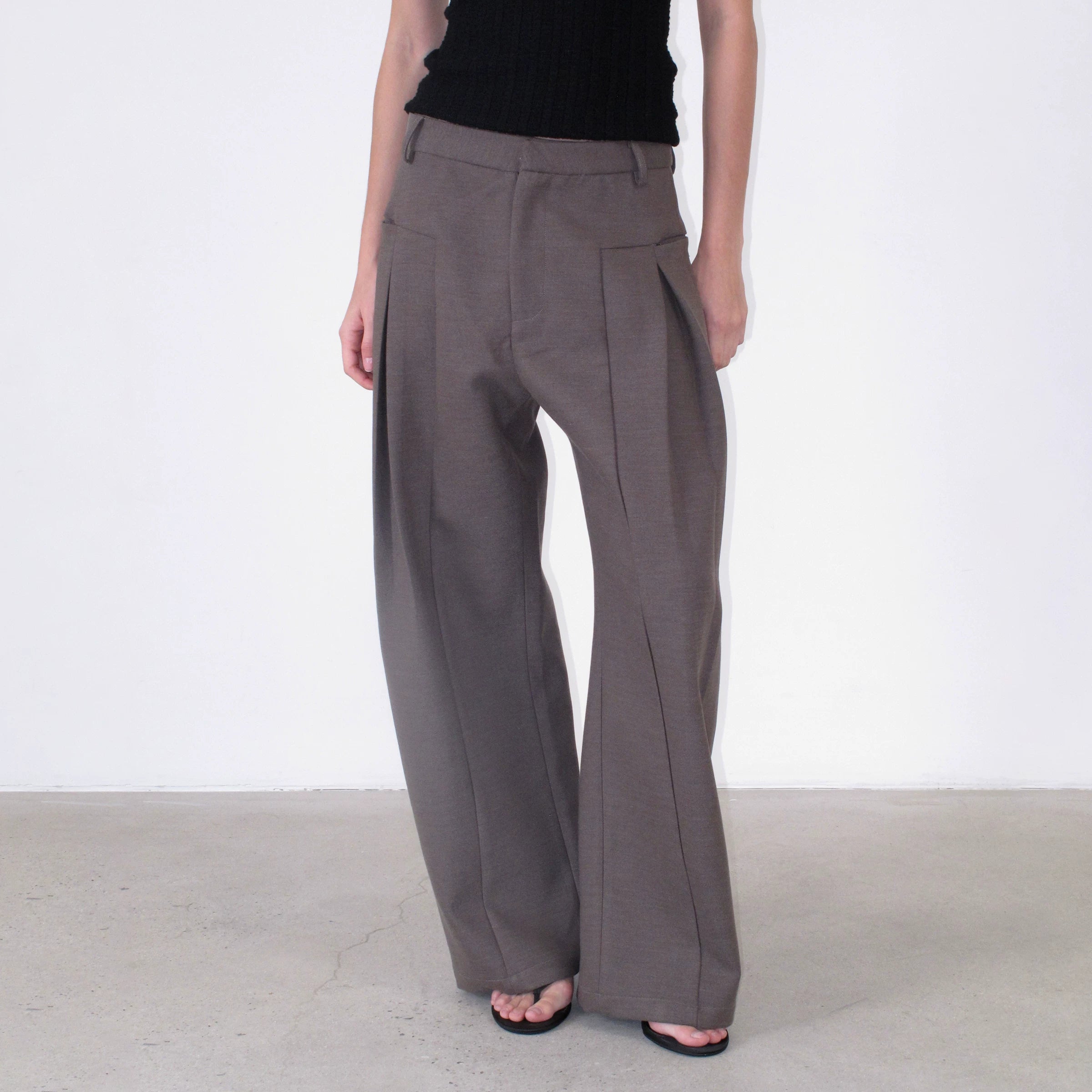 NOT UGLY Button Side Pocket Versatile Casual Pants