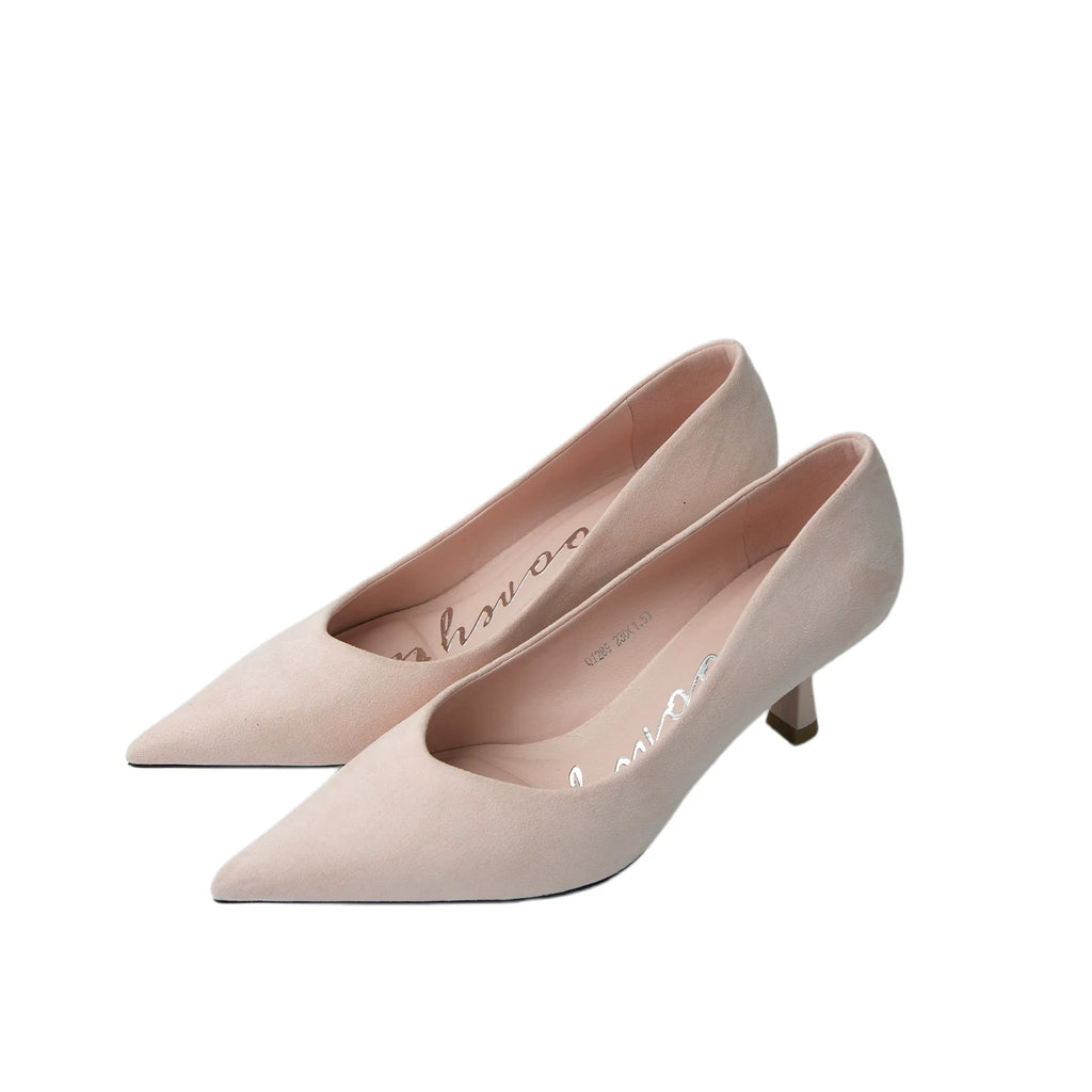 Mooreyu Suede Pointed Stilettos