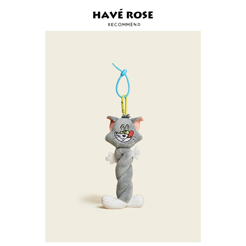 HAVEROSE Cat and Mouse Bag Pendant