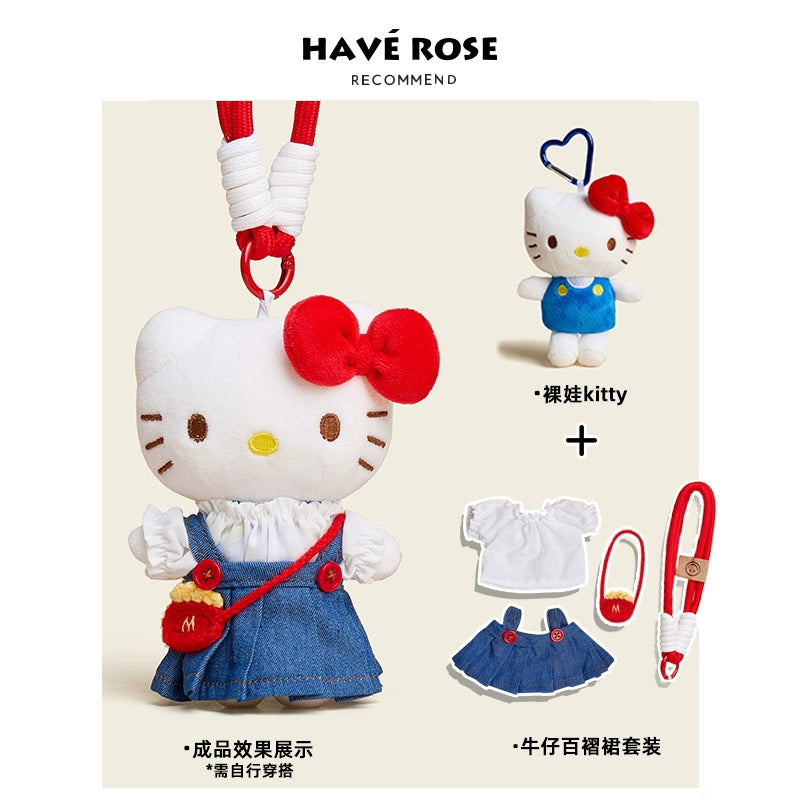 HAVEROSE Hellokitty Cute Girl Heart Pendant