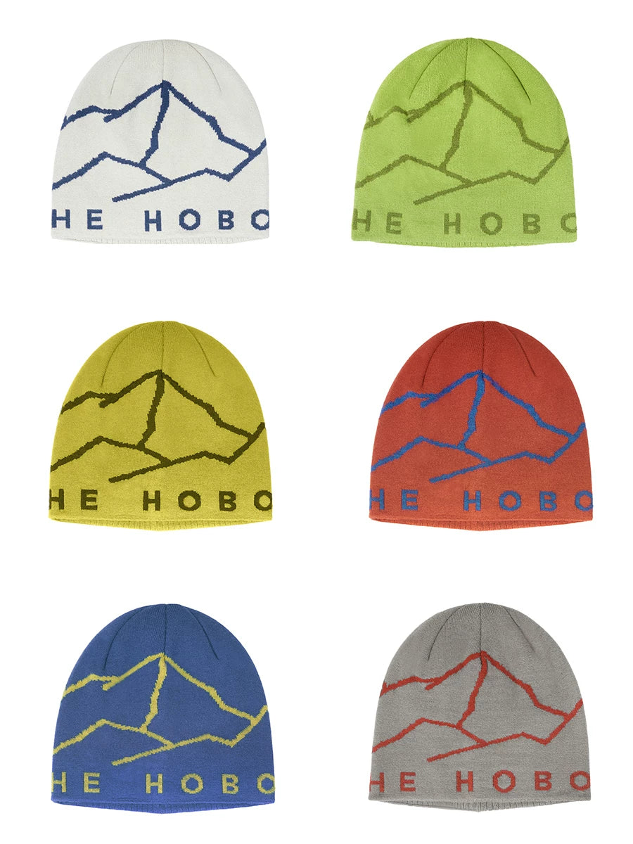 THE HOBOO Casual Outdoor Mountaineering Knitted Hat