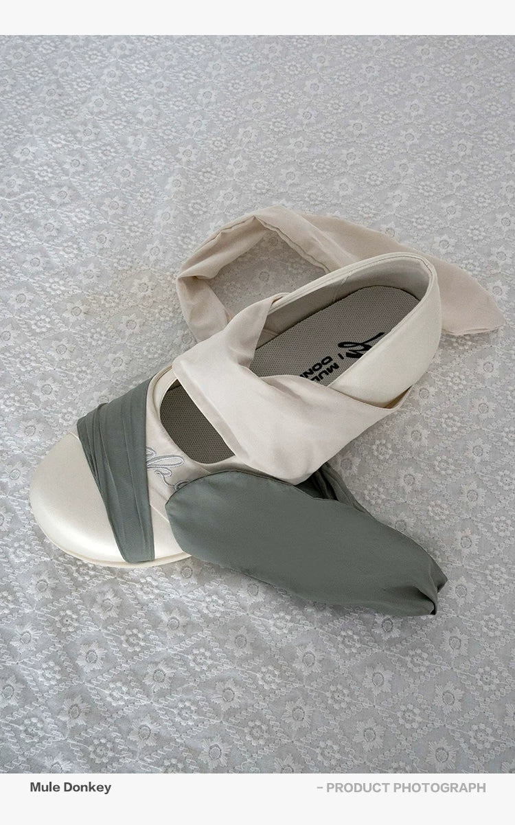 Donkey Flat-bottomed Small Fragrant Ballet Mary Jane Shoes