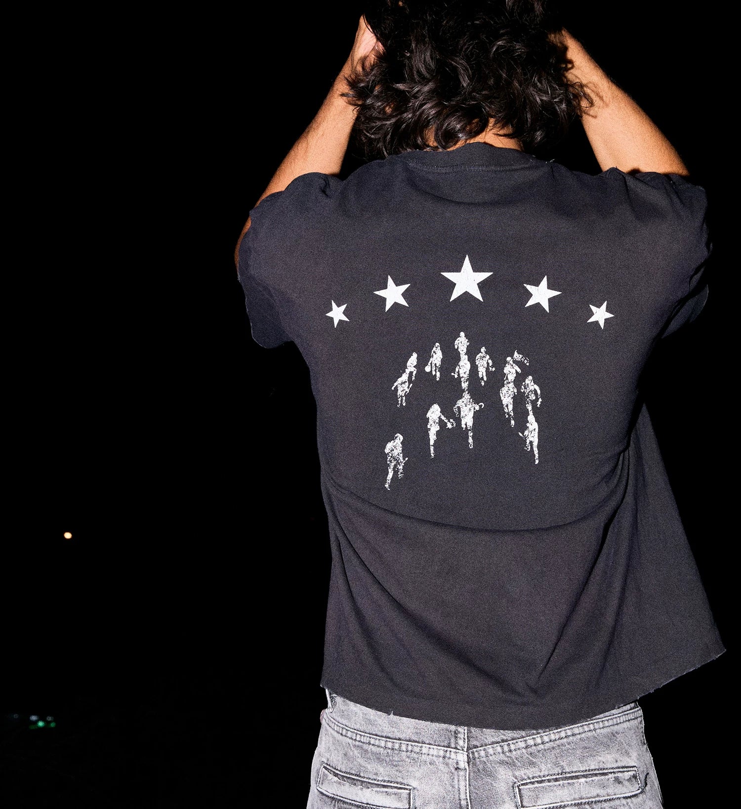 LIBERAFIT Starfire Print Casual Tee
