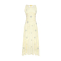 Wildberry Waist V-neck Tank Top Dress