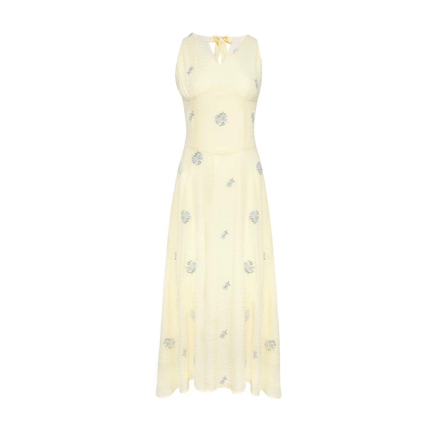 Wildberry Waist V-neck Tank Top Dress