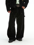 CoosRetro Suede Rivet Premium Trousers