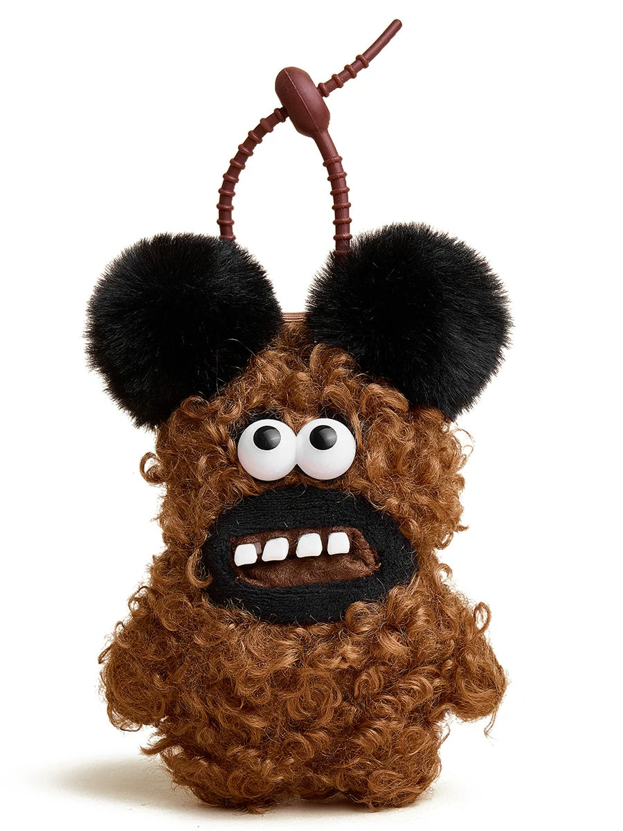 HAVEROSE Missing Teeth Plush Decorative Pendant