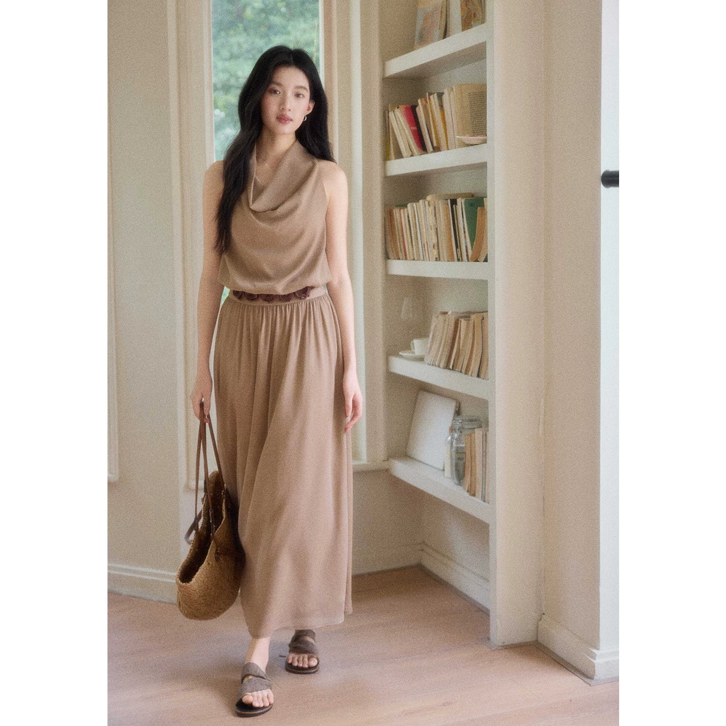 TYANG Neck Temperament Gentle Dress