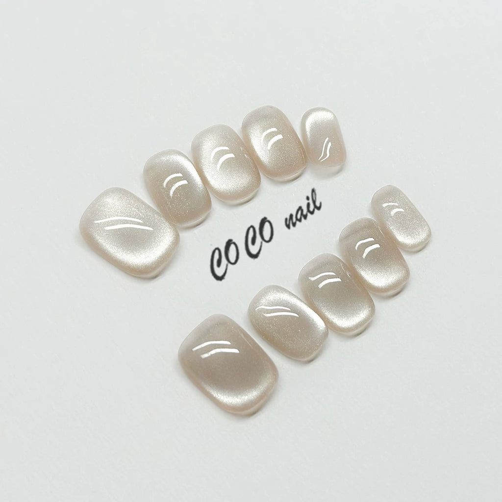 CoCo Embroidery Flower Handmade Manicure Wear Nail