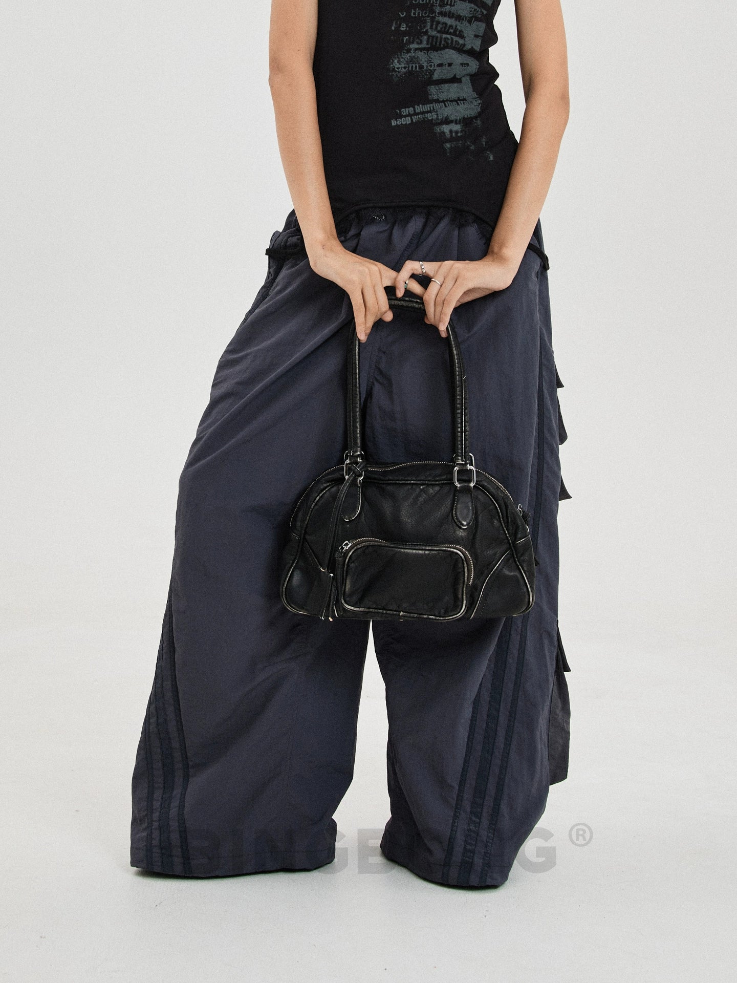 BINGBONG Vintage Simple Casual Underarm Bag