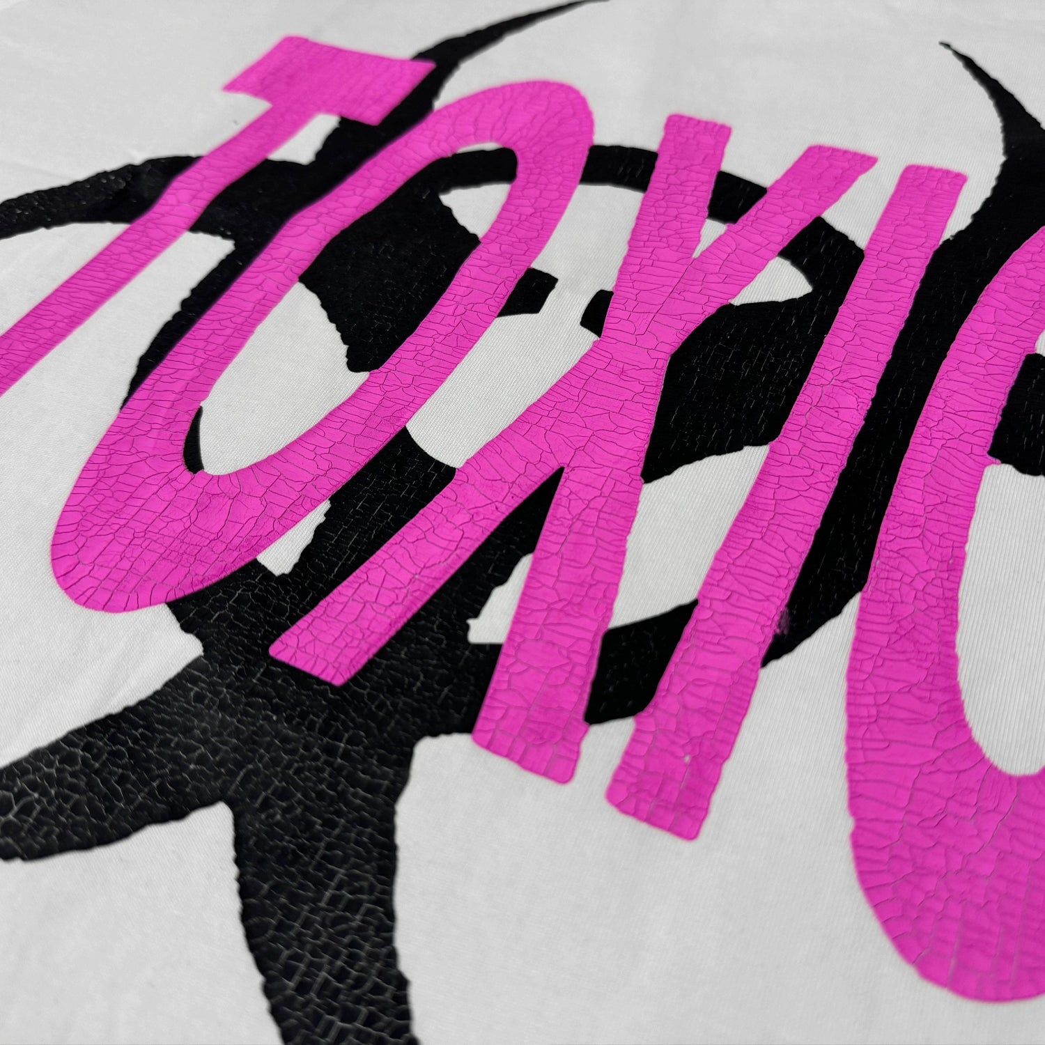 Human Voices Heavy Wash Crack Biochemical Short Sleeve Tee