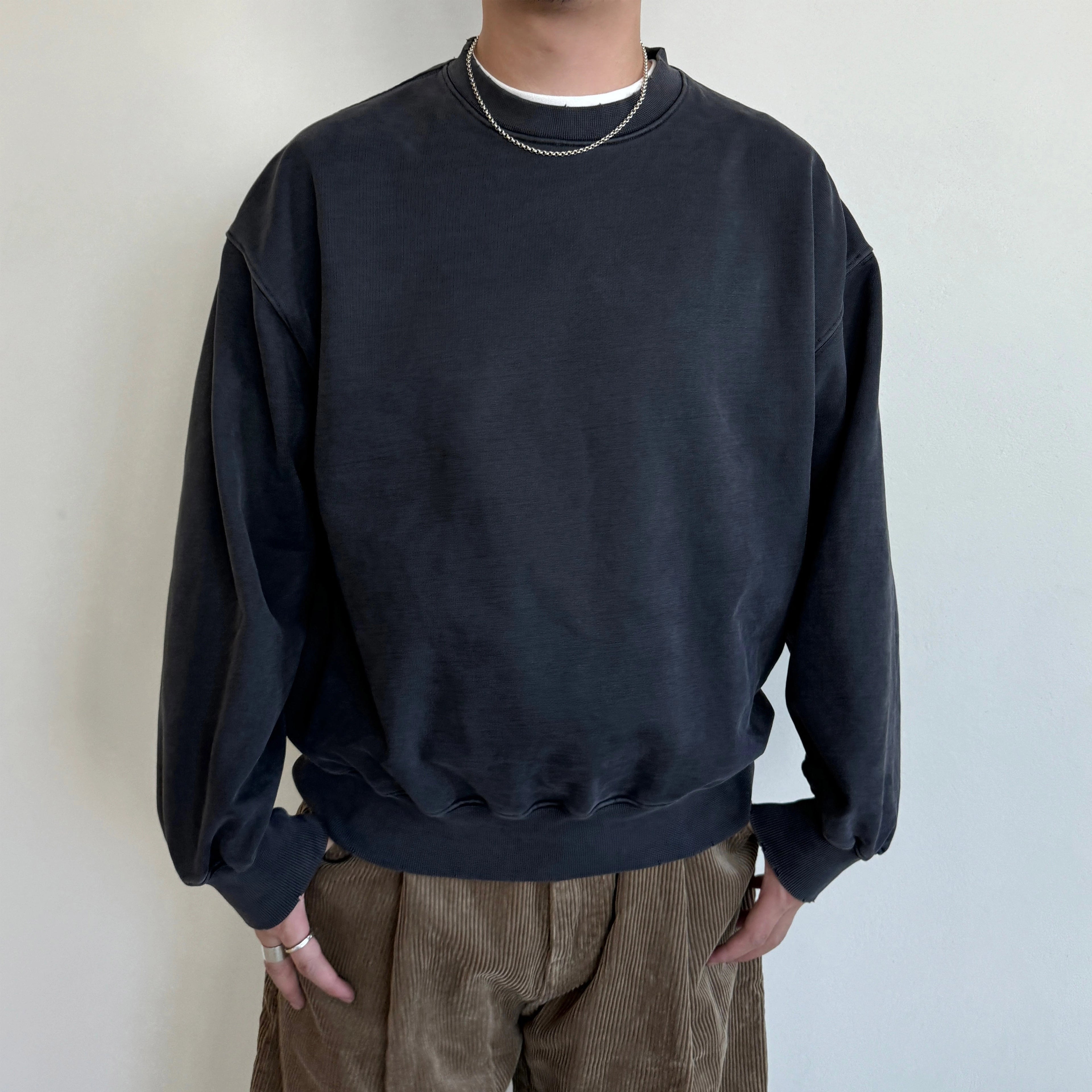 Anniehall Crew Neck Destroy Made Old Sweater