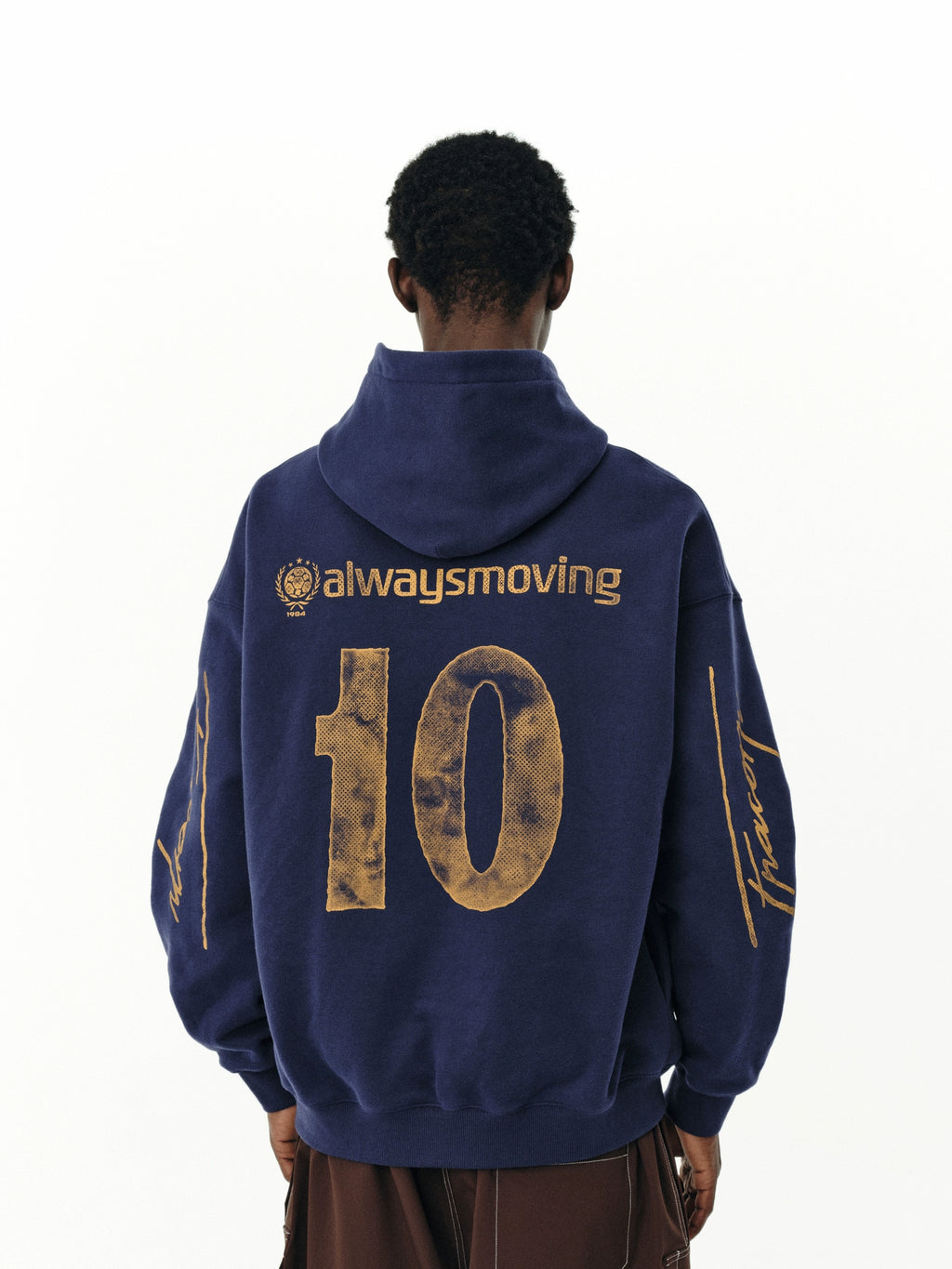 FPA Hooded Digital Retro Mottled Sweater