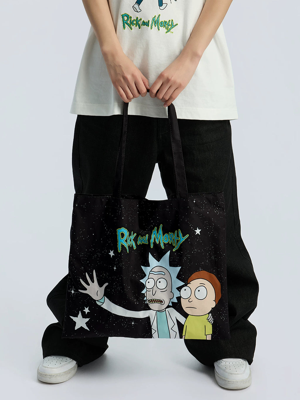 WHOOSIS Anime Cartoon Print Tote Bag