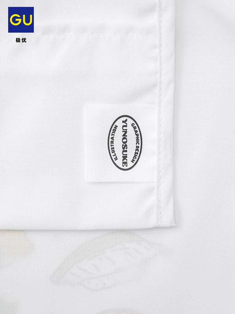 GU Printed Lightweight Tote Bag