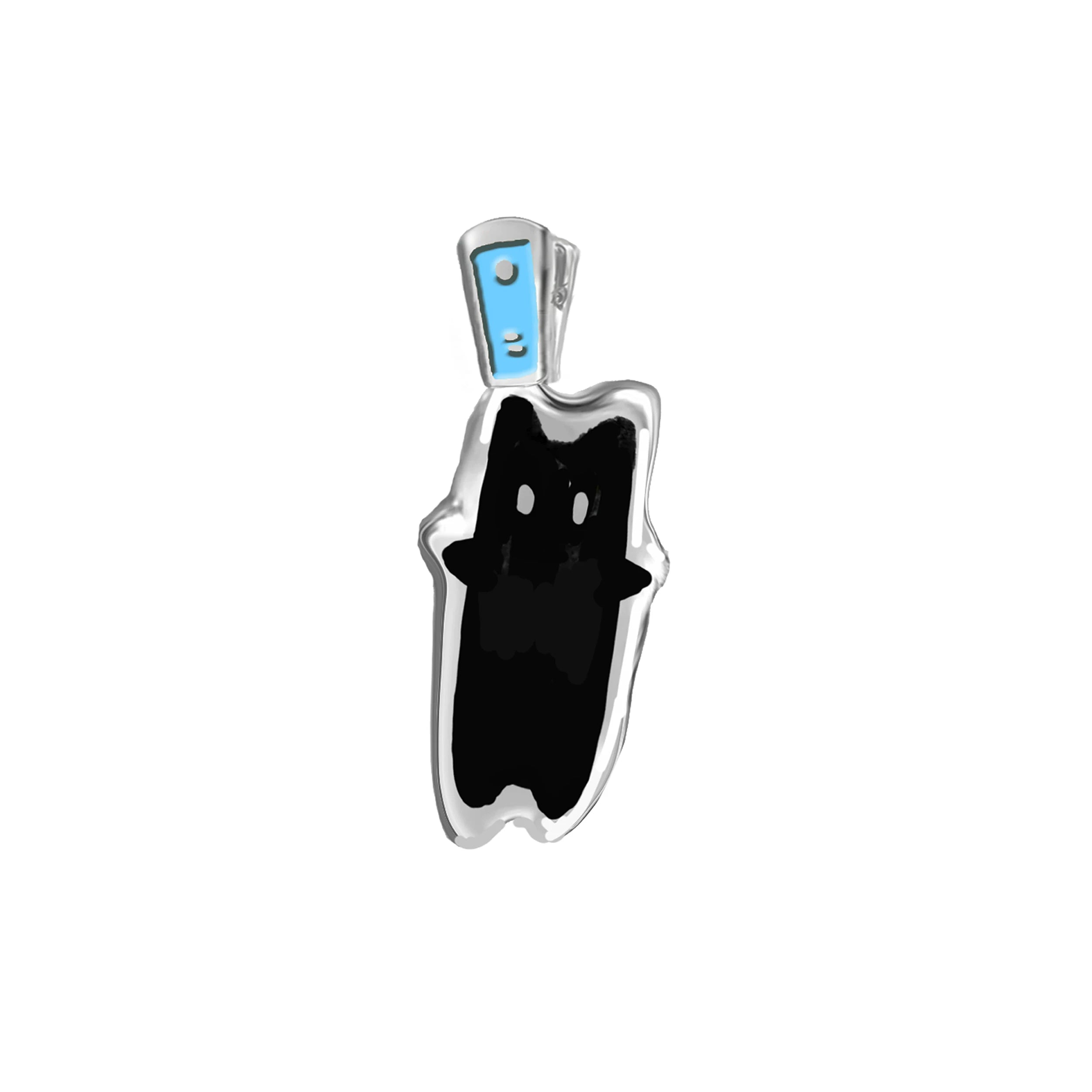 MASW Cute Cartoon Kitten Dog Stud Earrings