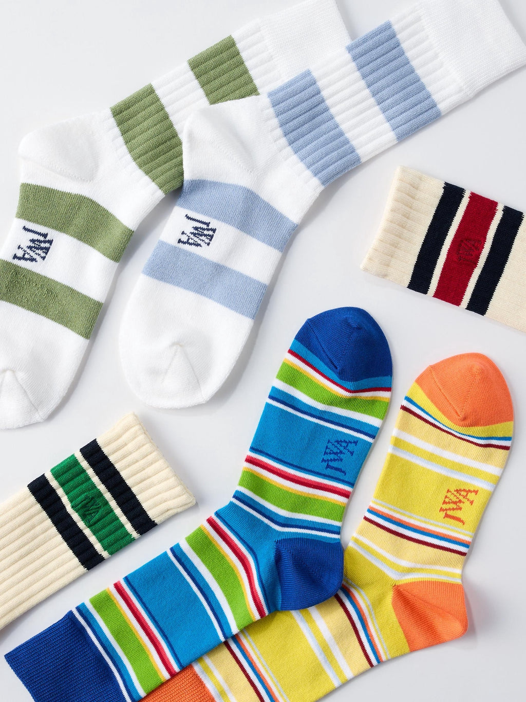 Uniqlo x JW men's and women's socks 25 spring and summer new 476097